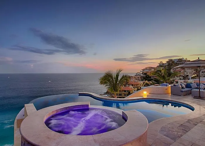Accommodating Villa With Huge Ocean Views, Infinity Pool, & Jacuzzi Close To Downtown Cabo Cabo San Lucas